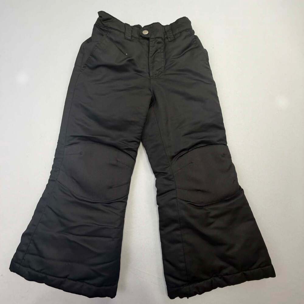 Faded Glory Kids Black Insulated Snow Pants Size XS 4-5
